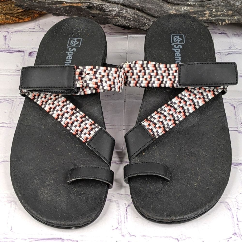 Spenco Orthotic Toe Loop Sandals - Island Slide
